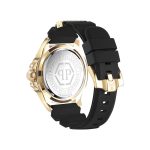 Philipp Plein The Skull Black Rubber Strap PWNAA0122