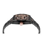 Philipp Plein Hexagon Phantom Black Stainless Steel Bracelet PWPUA1025
