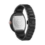 Philipp Plein Hexagon Phantom Black Stainless Steel Bracelet PWPUA1025
