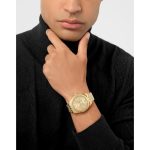 Philipp Plein Date Superlative Crystals Gold Stainless Steel Bracelet PWYFA0425