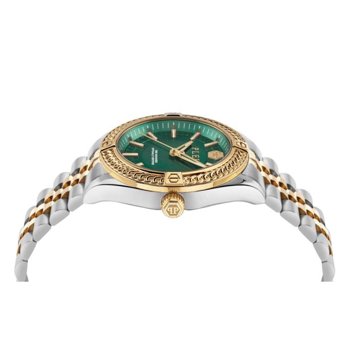 Philipp Plein Icon Chain Two Tone Stainless Steel Bracelet PWZFA0225