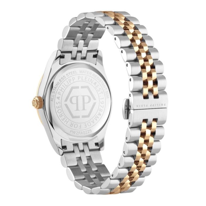 Philipp Plein Icon Chain Two Tone Stainless Steel Bracelet PWZFA0225