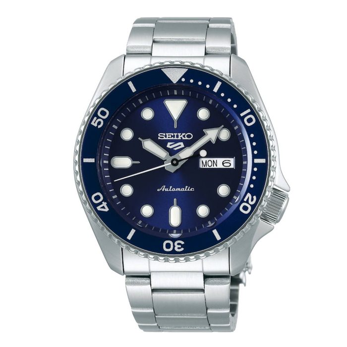 Seiko 5 Sports Automatic Silver Stainless Steel Bracelet SRPD51K1J