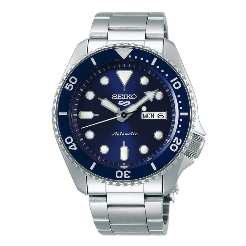 Seiko 5 Sports Automatic Silver Stainless Steel Bracelet SRPD51K1J