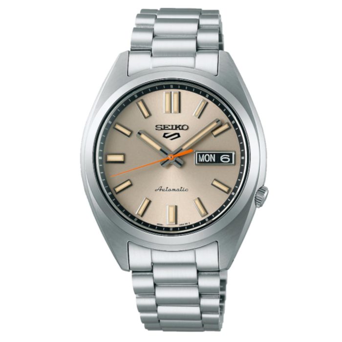 Seiko 5 Sports "SNXS" Series Automatic Silver Stainless Steel Bracelet SRPK91K1J