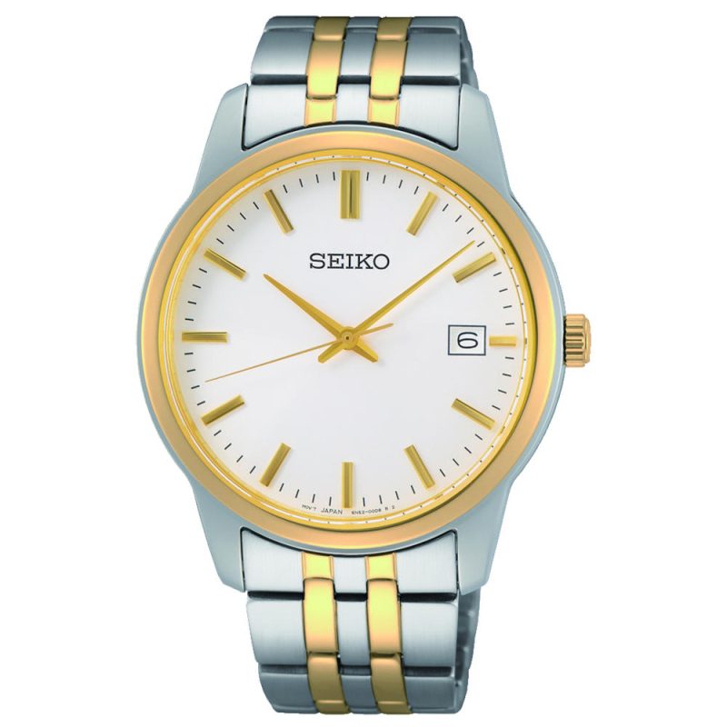 Seiko Conceptual Two Tone Stainless Steel Bracelet SUR402P1