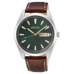 Seiko Conceptual Brown Leather Strap SUR449P1J
