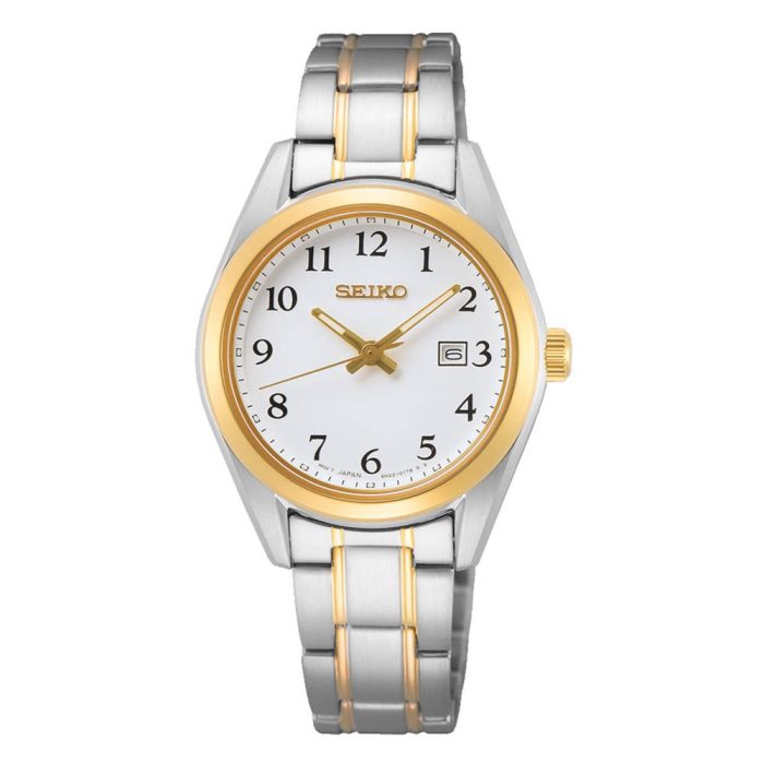 Seiko Conceptual Two Tone Stainless Steel Bracelet SUR466P1