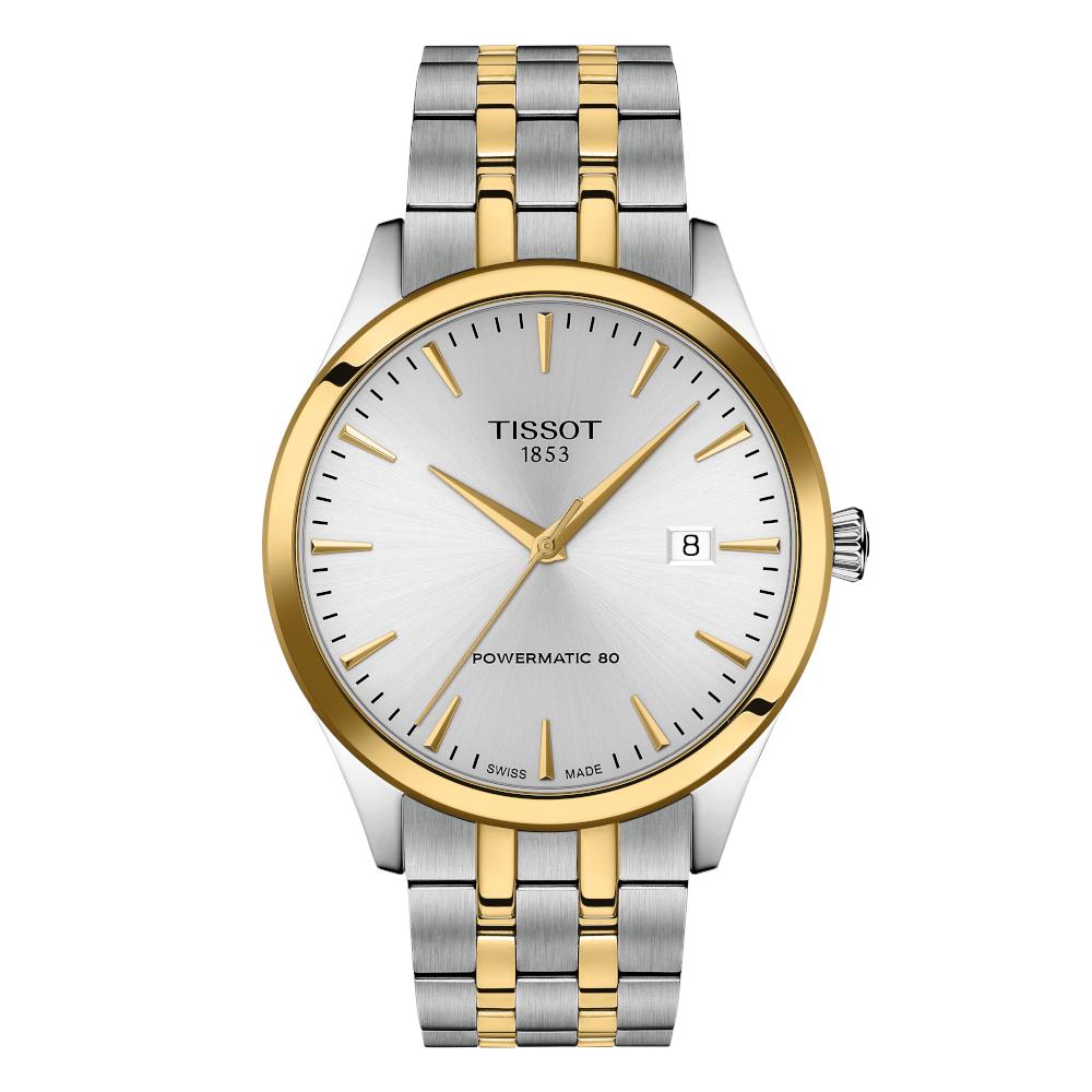 Tissot Classic Dream Powermatic 80 Automatic Two Tone Stainless Steel Bracelet T1584072203100 Tissot Classic Dream Powermatic 80 Automatic Two Tone Stainless Steel Bracelet T1584072203100