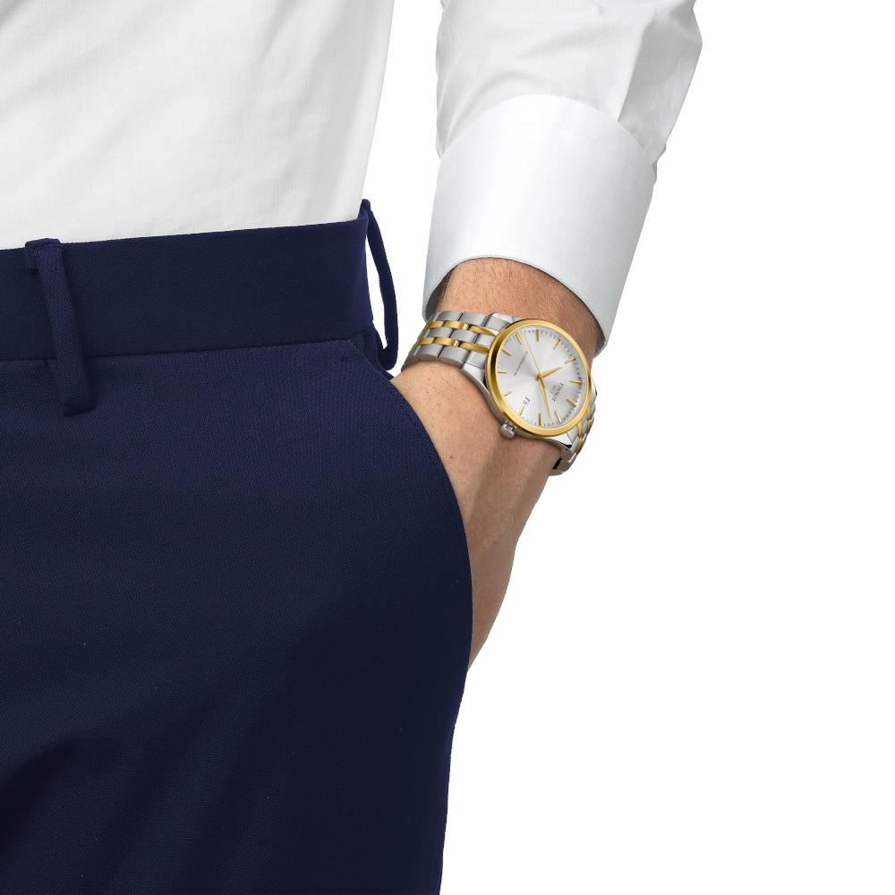 Tissot Classic Dream Powermatic 80 Automatic Two Tone Stainless Steel Bracelet T1584072203100 Tissot Classic Dream Powermatic 80 Automatic Two Tone Stainless Steel Bracelet T1584072203100