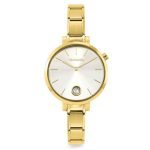 Nomination Paris Crystals Gold Stainless Steel Bracelet 076035/017