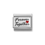 NOMINATION COMPOSABLE CLASSIC LINK FOREVER TOGETHER IN STERLING SILVER 330208/53