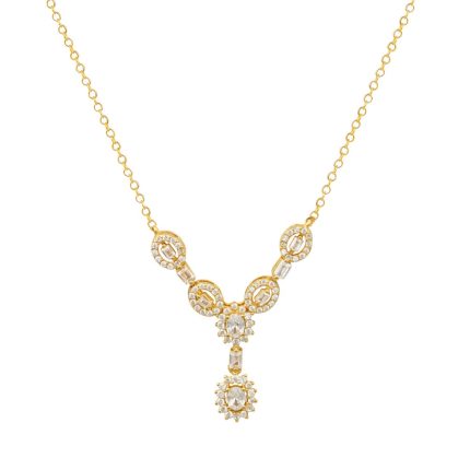 ΝΥΦΙΚΟ ΚΟΛΙΕ ΑΠO ΚΙΤΡΙΝΟ ΕΠΙΧΡΥΣΩΜΕΝΟ ΑΣΗΜΙ ΜΕ ΖΙΡΓΚΟΝ DM-K018