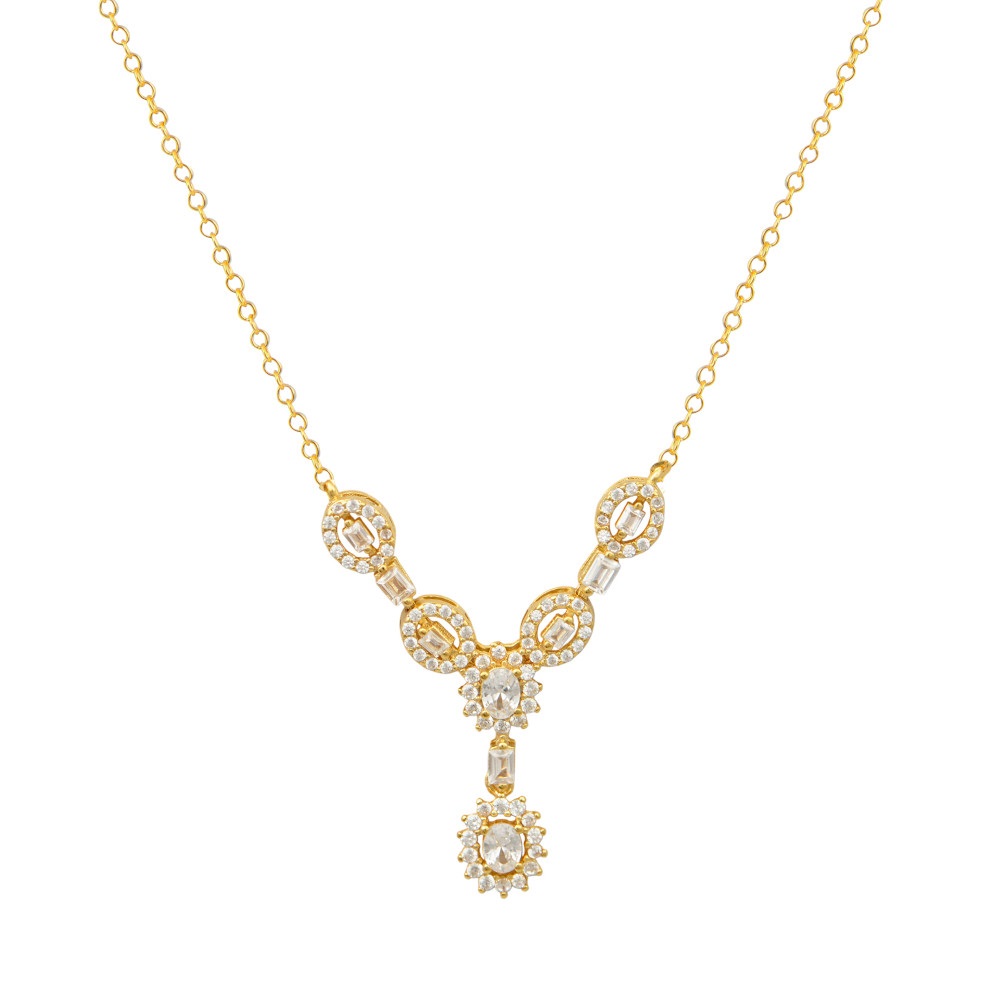 ΝΥΦΙΚΟ ΚΟΛΙΕ ΑΠO ΚΙΤΡΙΝΟ ΕΠΙΧΡΥΣΩΜΕΝΟ ΑΣΗΜΙ ΜΕ ΖΙΡΓΚΟΝ DM-K018