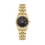 Ferro Crystals Gold Stainless Steel Bracelet FL21450AWT-B2