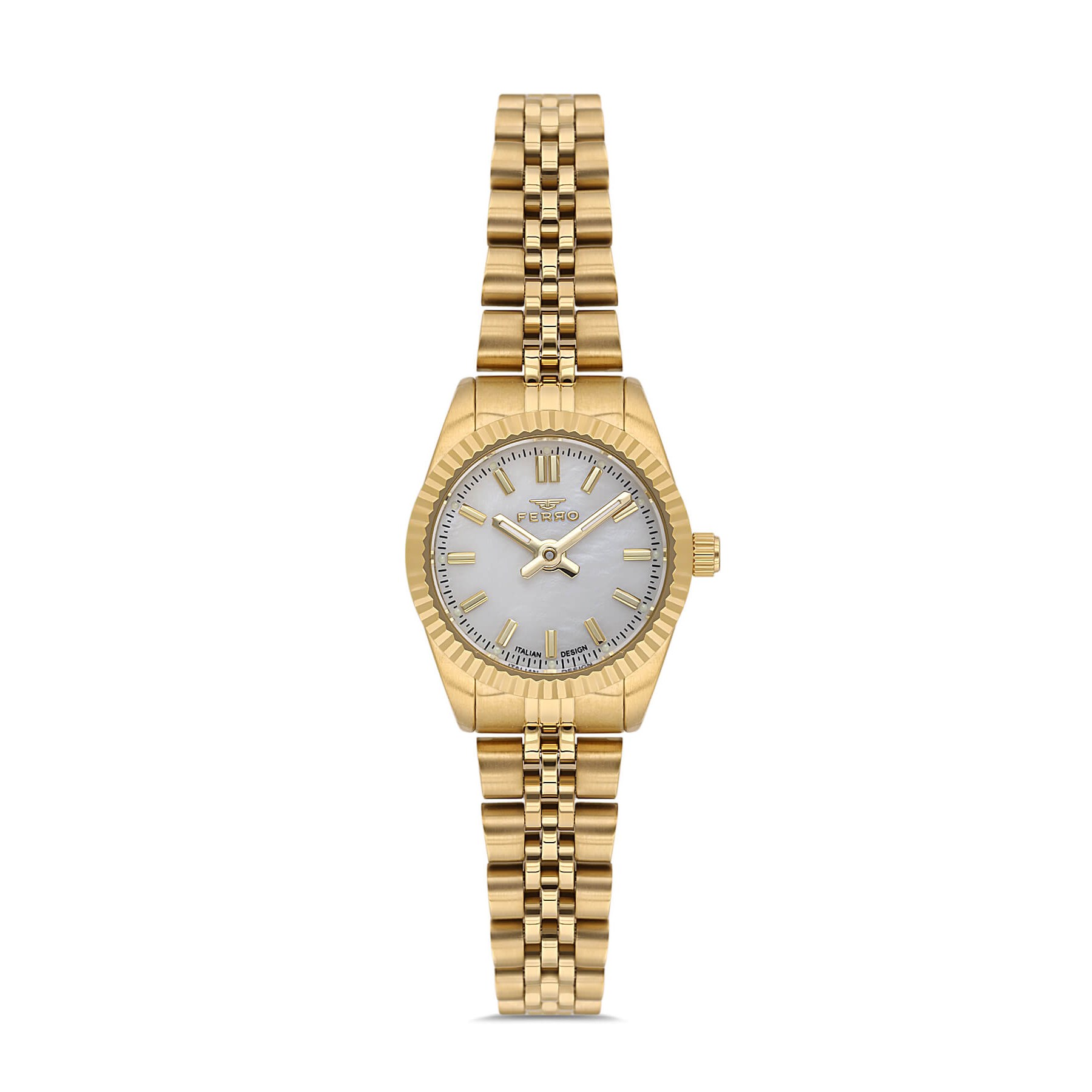 FL21595AWT-B Ferro Gold Stainless Steel Bracelet FL21595AWT-B - Image 1