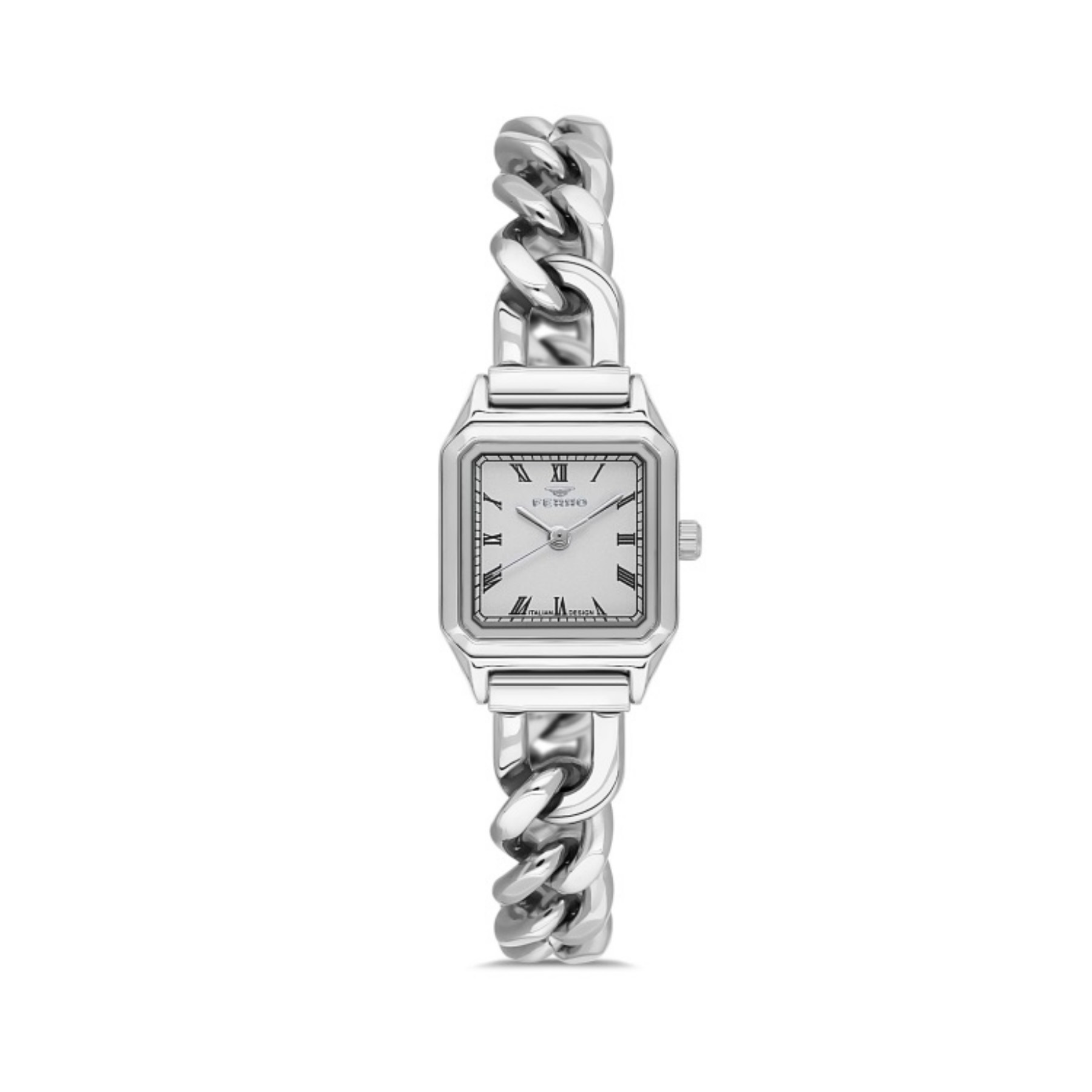 FL40132A-A Ferro Silver Stainless Steel Bracelet FL40132A-A - Image 1