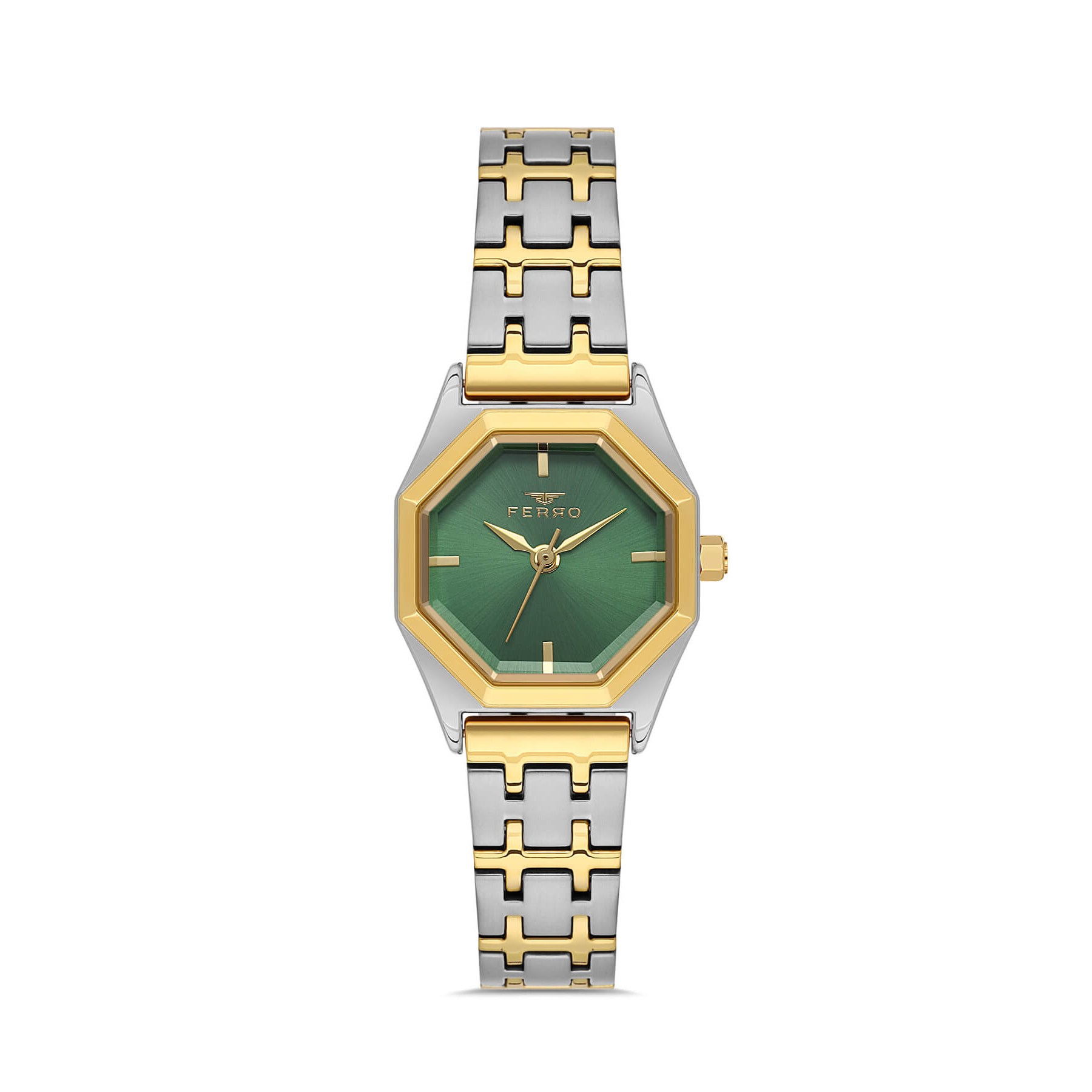 FL43019A-D6 Ferro Two Tone Stainless Steel Bracelet FL43019A-D6 - Image 1