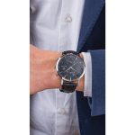 Gant Park Hill Day-Date II Black Leather Strap G121011