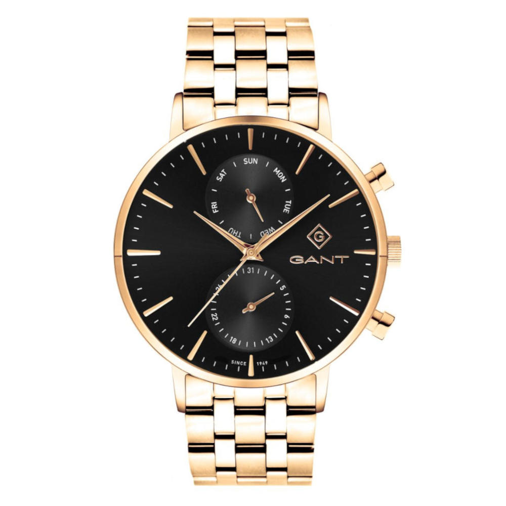 Gant Park Hill Day-Date II Gold Stainless Steel Bracelet G121013 Gant Park Hill Day-Date II Gold Stainless Steel Bracelet G121013