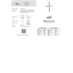 ΣΤΑΥΡΟΣ ΜΕ ΑΛΥΣΙΔΑ ΑΠΟ 18 ΚΑΡΑΤΙΑ ΚΙΤΡΙΝΟ ΧΡΥΣΟ ΜΕ ΔΙΑΜΑΝΤΙΑ ΚΑΙ ΡΟΥΜΠΙΝΙΑ 0072-ST257045