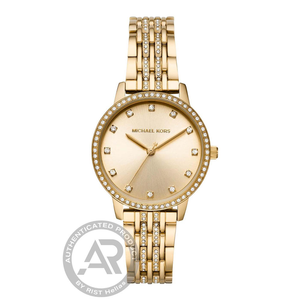Michael Kors Melissa Crystals Gold Stainless Steel Bracelet MK4368 Michael Kors Melissa Crystals Gold Stainless Steel Bracelet MK4368