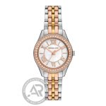Michael Kors Harlowe Crystals Three Tone Stainless Steel Bracelet MK4846