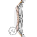 Michael Kors Harlowe Crystals Three Tone Stainless Steel Bracelet MK4846