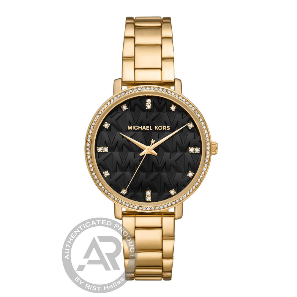 Michael Kors Pyper Crystals Gold Stainless Steel Bracelet MK4916 Michael Kors Pyper Crystals Gold Stainless Steel Bracelet MK4916