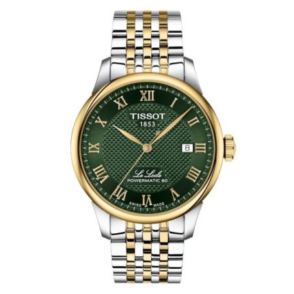 Tissot T-Classic Le Locle Powermatic 80 Automatic Two Tone Stainless Steel Bracelet T0064072209300