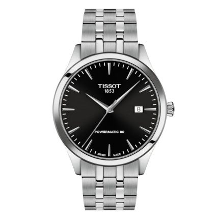 Tissot Classic Dream Powermatic 80 Automatic Silver Stainless Steel Bracelet T1584071105100