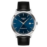 Tissot Classic Dream Powermatic 80 Automatic Black Leather Strap T1584071604100