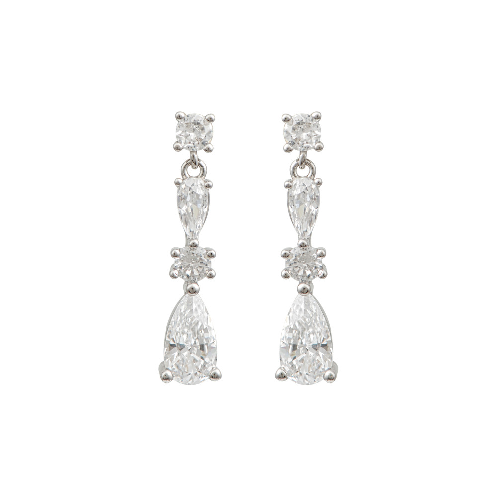 ΝΥΦΙΚΑ ΣΚΟΥΛΑΡΙΚΙΑ ΚΡΕΜΑΣΤΑ ΑΠΟ ΕΠΙΠΛΑΤΙΝΩΜΕΝΟ ΑΣΗΜΙ ΜΕ ΔΑΚΡΥ ΖΙΡΓΚΟΝ EN-E009 ΝΥΦΙΚΑ ΣΚΟΥΛΑΡΙΚΙΑ ΚΡΕΜΑΣΤΑ ΑΠΟ ΕΠΙΠΛΑΤΙΝΩΜΕΝΟ ΑΣΗΜΙ ΜΕ ΔΑΚΡΥ ΖΙΡΓΚΟΝ EN-E009