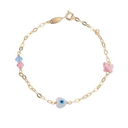 ΒΡΑΧΙΟΛΙ 9 ΚΑΡΑΤΙΑ ΚΙΤΡΙΝΟ ΧΡΥΣΟ 0074-BR257550