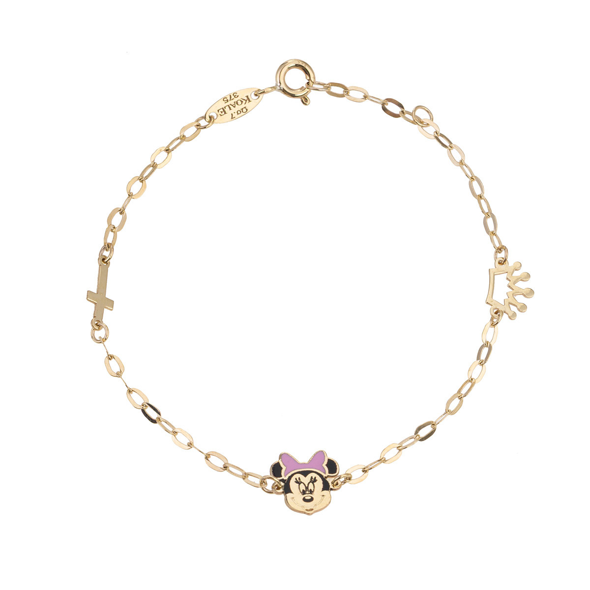 ΒΡΑΧΙΟΛΙ 9 ΚΑΡΑΤΙΑ ΚΙΤΡΙΝΟ ΧΡΥΣΟ 0073-BR257551