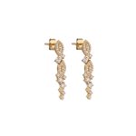 ΝΥΦΙΚΑ ΣΚΟΥΛΑΡΙΚΙΑ ΚΡΕΜΑΣΤΑ ΜΑΚΡΙΑ ΑΠΟ 14 ΚΑΡΑΤΙΑ ΚΙΤΡΙΝΟ ΧΡΥΣΟ ΜΕ ΖΙΡΓΚΟΝ 0021-SK257789