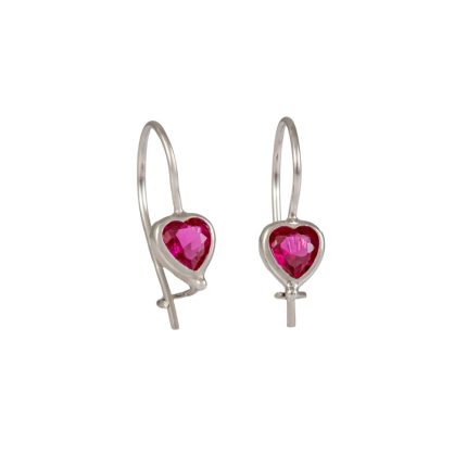 ΣΚΟΥΛΑΡΙΚΙΑ ΑΠΟ 14 ΚΑΡΑΤΙΑ ΛΕΥΚΟΧΡΥΣΟ ΜΕ ΖΙΡΓΚΟΝ 0056-SK259073