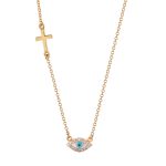 ΚΟΛΙΕ 14 ΚΑΡΑΤΙΑ ΚΙΤΡΙΝΟ ΧΡΥΣΟ ΜΕ ΜΑΤΑΚΙ 0055-KL35644