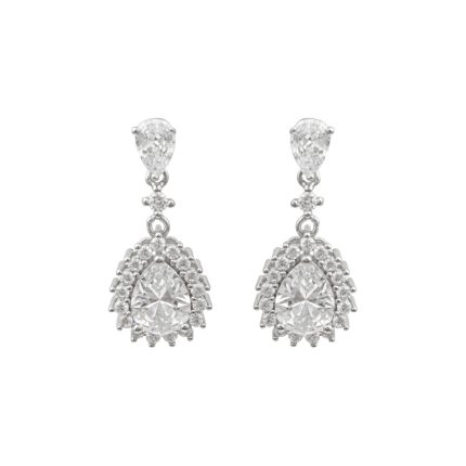 ΝΥΦΙΚΑ ΣΚΟΥΛΑΡΙΚΙΑ ΚΡΕΜΑΣΤΑ ΑΠΟ ΕΠΙΠΛΑΤΙΝΩΜΕΝΟ ΑΣΗΜΙ ΜΕ ΔΑΚΡΥ ΖΙΡΓΚΟΝ LS-E325