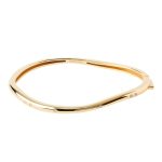 PDPAOLA ΒΡΑΧΙΟΛΙ ESSENTIALS AIR BANGLE ΑΠΟ ΚΙΤΡΙΝΟ ΕΠΙΧΡΥΣΩΜΕΝΟ ΑΣΗΜΙ PU01-999-M