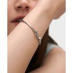 PDPAOLA ΒΡΑΧΙΟΛΙ TWIST BANGLE ΑΠΟ ΕΠΙΠΛΑΤΙΝΩΜΕΝΟ ΑΣΗΜΙ PU02-853-M