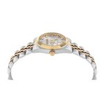 Philipp Plein Date Superlative Crystals Two Tone Stainless Steel Bracelet PWNFA0425