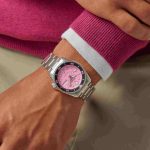 Seiko 5 Sports x Pink Panther Limited Edition Automatic Silver Stainless Steel Bracelet Gift Set SRPM07K1J