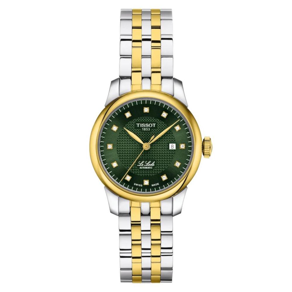 Tissot T-Classic Le Locle Diamonds Automatic Two Tone Stainless Steel Bracelet T0062072209601