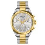 Tissot T-Classic PR 100 Two Tone Stainless Steel Bracelet Chronograph T1504172203100