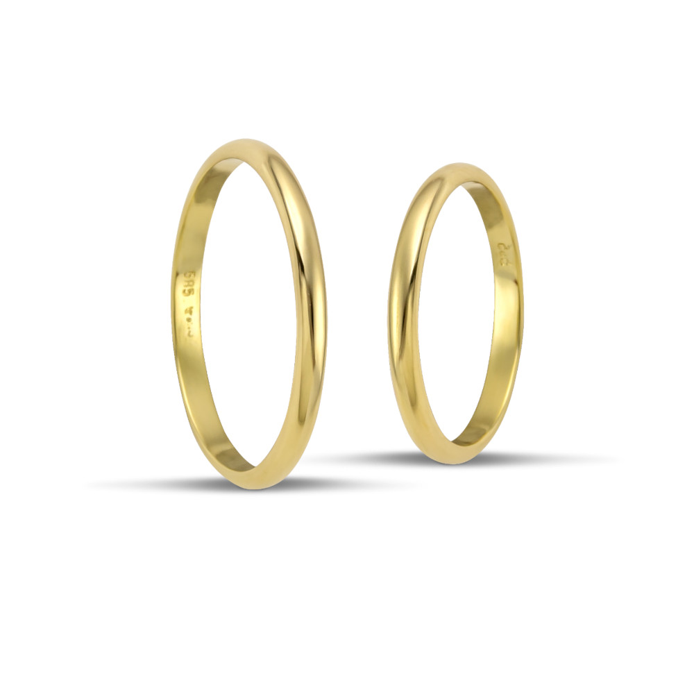 ΒΕΡΕΣ VERES 4 EVER ΑΠΟ 14 ΚΑΡΑΤΙΑ ΚΙΤΡΙΝΟ ΧΡΥΣΟ V5059