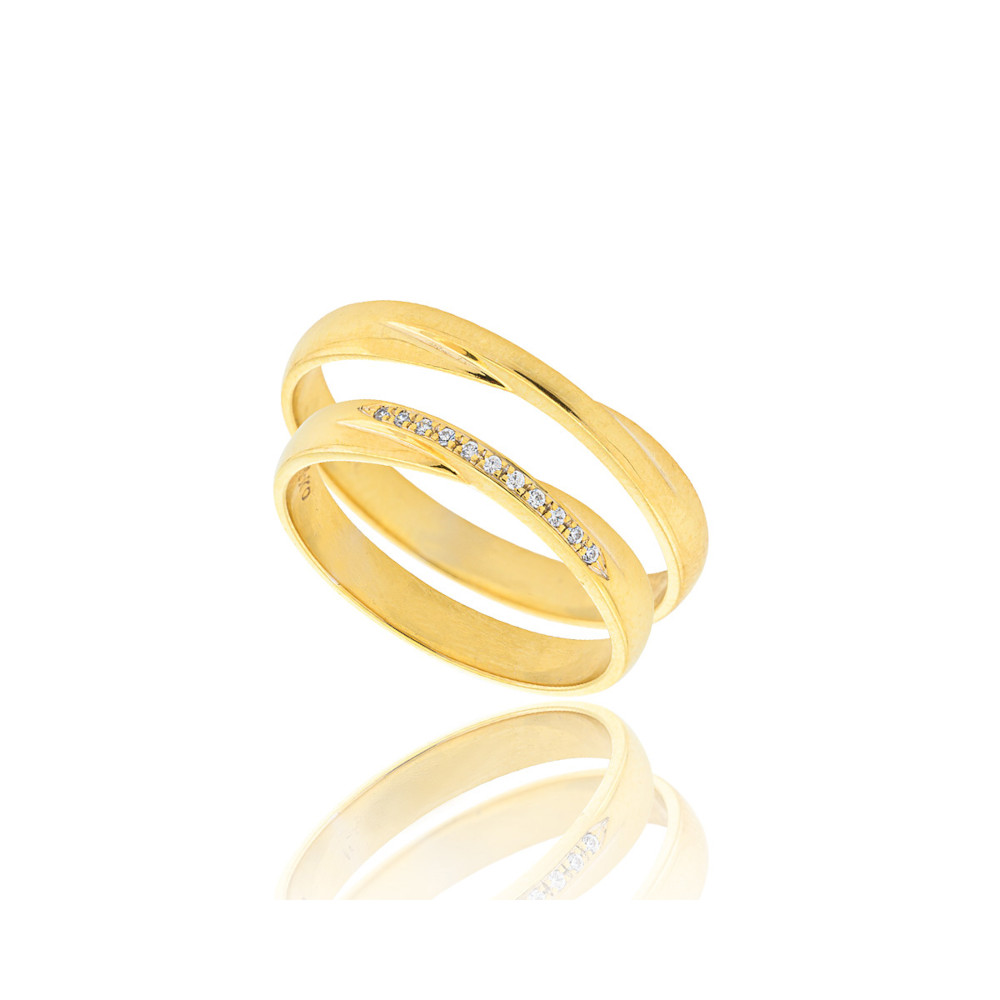 ΒΕΡΕΣ FACAD'ORO ΑΠΟ 14 ΚΑΡΑΤΙΑ ΚΙΤΡΙΝΟ ΧΡΥΣΟ ΜΕ ΖΙΡΓΚΟΝ WR-126 ΒΕΡΕΣ FACAD'ORO ΑΠΟ 14 ΚΑΡΑΤΙΑ ΚΙΤΡΙΝΟ ΧΡΥΣΟ ΜΕ ΖΙΡΓΚΟΝ WR-126