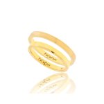 ΒΕΡΕΣ FACAD'ORO ΑΠΟ 14 ΚΑΡΑΤΙΑ ΚΙΤΡΙΝΟ ΧΡΥΣΟ WR-131