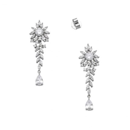 ΝΥΦΙΚΑ ΣΚΟΥΛΑΡΙΚΙΑ ΚΡΕΜΑΣΤΑ ΑΠΟ ΕΠΙΠΛΑΤΙΝΩΜΕΝΟ ΑΣΗΜΙ ΜΕ ΔΑΚΡΥ ΖΙΡΓΚΟΝ 04-05-3811