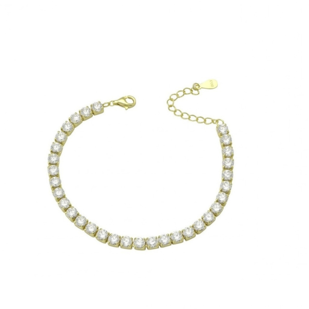 ΝΥΦΙΚΟ ΒΡΑΧΙΟΛΙ ΑΠΟ ΚΙΤΡΙΝΟ ΕΠΙΧΡΥΣΩΜΕΝΟ ΑΣΗΜΙ ΜΕ ΖΙΡΓΚΟΝ 04-06-1883B